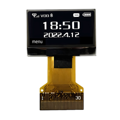 0.96 pollici Monocromo OLED Display Modulo 128x64 Dot ZIF Connessione