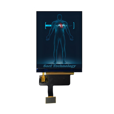 Alta luminosità Modulo LCD TFT da 2,8 pollici Display di interfaccia RGB 480x640 Spedizione rapida USA Conformità REACH RoHS Compliant