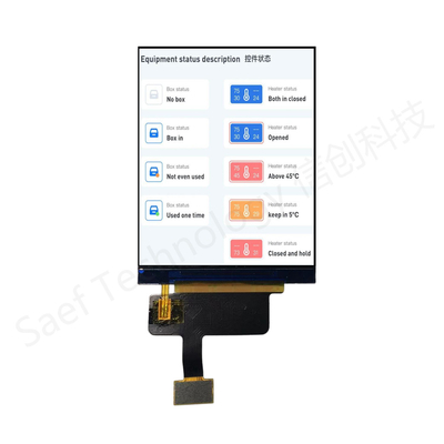 Display LCD TFT visualizzabile alla luce solare - modulo di visualizzazione industriale RGB 480x640