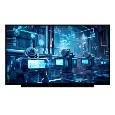 Display LCD TFT eDP industriale da 15,6" FHD 1000nits leggibile alla luce solare Ampia temperatura Anti-riflesso