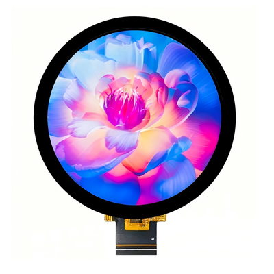2.8 pollici IPS 480x480 Rotondo TFT LCD touch screen Display Modulo ST7701S Temperatura di funzionamento di grado industriale. -20°C a 70°C