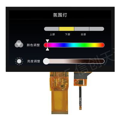Qualità  7 Inch TFT LCD Touch Screen Module 1024x600 IPS Full Viewing Angle RGB Interface fabbrica