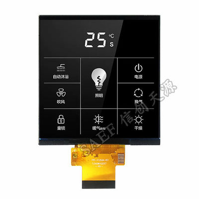 Qualità  4" RGB And SPI Square LCD Display , TFT Touch Screen Module 480X480 Dots Resolution Display fabbrica
