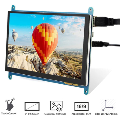Display LCD TFT HDMI da 7 pollici Raspberry PI con touch screen capacitivo
