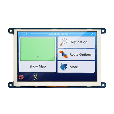 L'esposizione a 5 pollici 800x480 di TFT LCD dell'interfaccia seriale di SPI punteggia il grado automobilistico di IPS