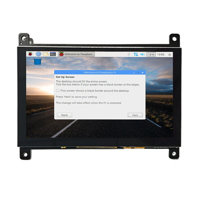 HDMI compatibile con l'esposizione a 5 pollici 800x480 Dots With PCT del lampone Pi4 TFT LCD