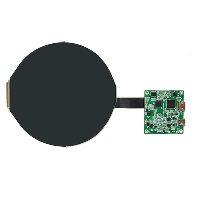 HDMI compatibile all'esposizione LCD rotonda a 5 pollici 1080x1080 PCT del lampone Pi4
