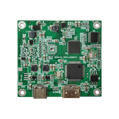 HDMI compatibile all'esposizione LCD rotonda a 5 pollici 1080x1080 PCT del lampone Pi4