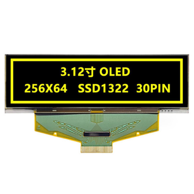 UG-5664ASWEF01 3.12&quot; 256*64 Dots OLED Display Module con interfaccia SPI/Parallelo/I2C