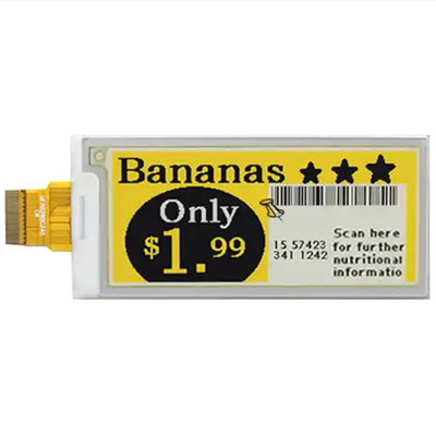 2.13 pollici Tre colori E-Paper E-Ink Screen, 2,13 pollici EPD Color E-Ink E-Paper Display For Retail