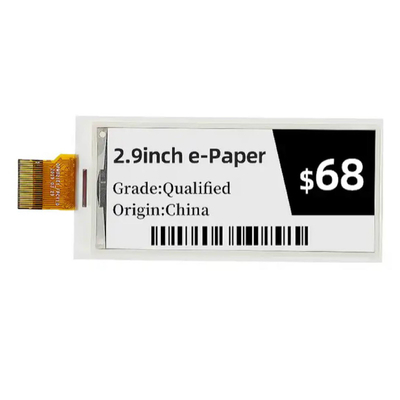 2.9 pollici ESL Display elettronico di carta elettronica Eink Etichetta digitale del prezzo