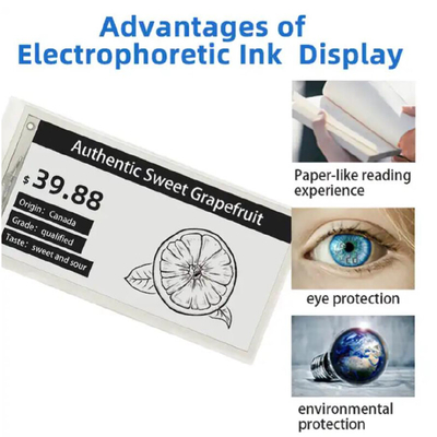 2.9 pollici ESL Display elettronico di carta elettronica Eink Etichetta digitale del prezzo