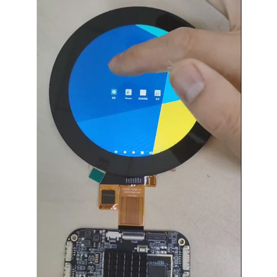3.4 Inch Custom Round Lcd Android RK3566 Display pubblicitario con PCAP Touch