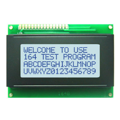 Esposizione LCD 5V del carattere alfanumerico 16x4 con la lampadina del LED