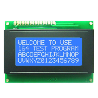 Esposizione LCD 5V del carattere alfanumerico 16x4 con la lampadina del LED
