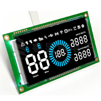 Produttore LCD Cina Segmento personalizzato COB HT1621 DP1621 IC SPI MUC Interfaccia Modulo di schermo LCD