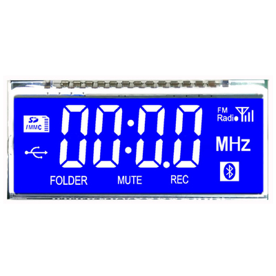 Display LCD a pin metallo TN HTN STN FSTN Display digitale a segmento
