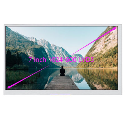 7 pollici 1024x600 LVDS LCD TFT con CTP, PCAP Touch Screen 7 pollici IPS