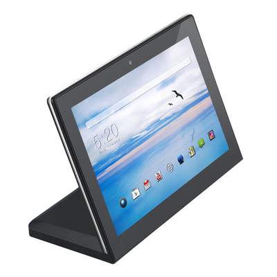 10.1 pollici Android Touch Screen Display 1280x800 Desktop a forma di L con porta POE RJ45