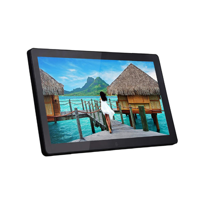 Segnaletica completa del touch screen di Android della macchina 1920*800 di pubblicità del PC Rk3288 del ridurre in pani di Android di tocco a 12,1 pollici pieno del touch screen di Ips