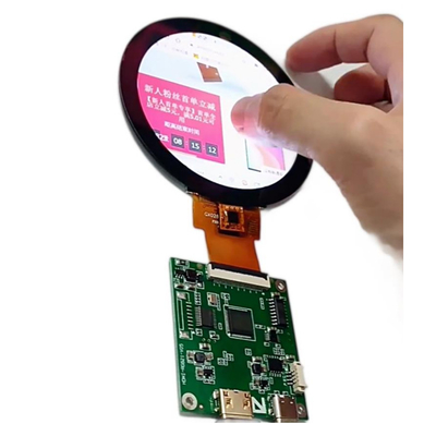 Display LCD HDMI TFT 4 pollici Rotondo, circolare TFT LCD 4&quot; Con Interfaccia MIPI