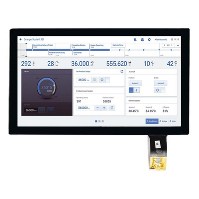 Alta luminosità 1000Nits 15,6 pollici IPS TFT LCD Display Risoluzione FHD con interfaccia EDP