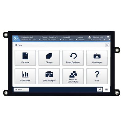 Display LCD TFT da 5 pollici Produttore Cina 800*480 IPS Interfaccia RGB con PCAP