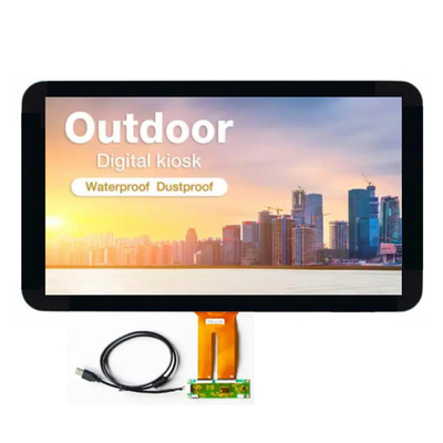 Alta luminosità 1000Nits 21,5 pollici IPS TFT LCD Display Risoluzione FHD con interfaccia LVDS