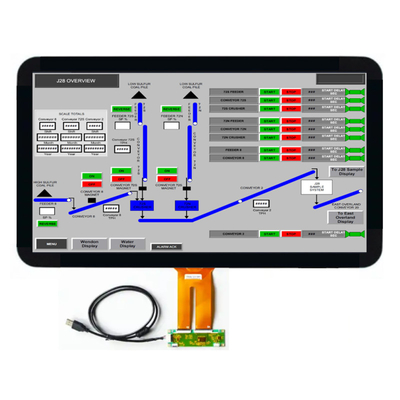 21Display LCD TFT da 0,5 pollici FHD 1920*1080 Risoluzione LVDS Leggibile dalla luce solare