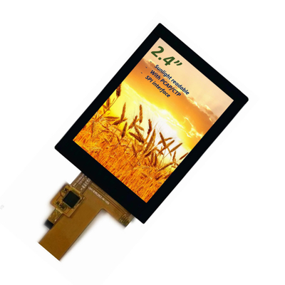 Modulo LCD touch screen Display leggibile dalla luce solare da 2,4 pollici, LCD touch screen da tutti gli angoli di visione da 2,4 pollici