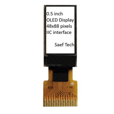 0.5 pollici OLED Display Module 88x48 pixel Matrice passiva con interfaccia I2C