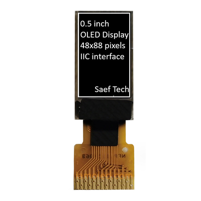 0.5 pollici OLED Display Module 88x48 pixel Matrice passiva con interfaccia I2C