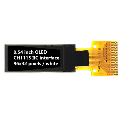 0.54 pollici I2C OLED Display 96x32 pixel 60cd/M2 Tutti gli angoli di visione