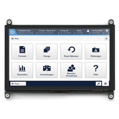 Display LCD HDMI TFT da 7 pollici con touch screen capacitivo per Raspberry PI