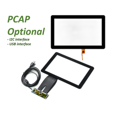 Display TFT industriale da 8 pollici con rivestimento rigido 800x600 punti 24 bit RGB 50 pin
