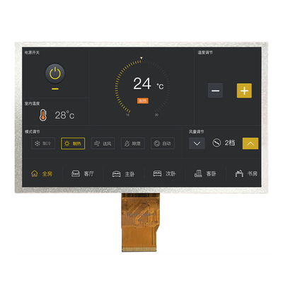 7 pollici 40 pin LVDS TFT LCD Display CTP schermo opzionale 1024x600 pixel