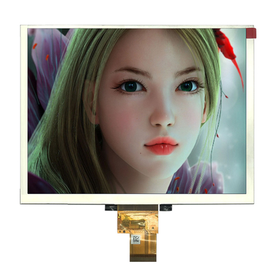 Display TFT industriale da 8 pollici con rivestimento rigido 800x600 punti 24 bit RGB 50 pin