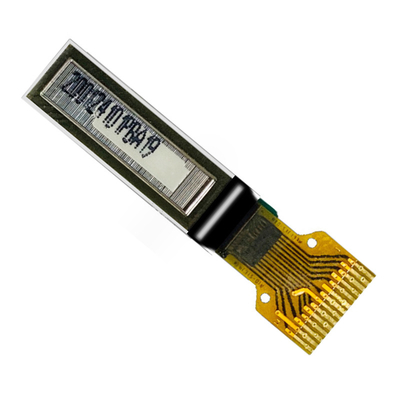 0.63 pollici 120x28 pixel Display modulo OLED Matrice passiva Monocromo Bianco