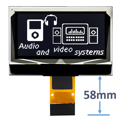 1.3 pollici OLED Display Module 128x64 16 Pin ZIF Connessione CH1116 Driver