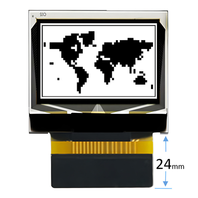 0.42 pollici Piccolo schermo OLED 72x40 Grafica connessione ZIF Interfaccia SPI e IIC