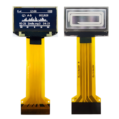 0.96 pollici 30 pin ZIF Connector OLED Thin Display Panel 128x64 Dot Matrix SPI I2C Interfaccia