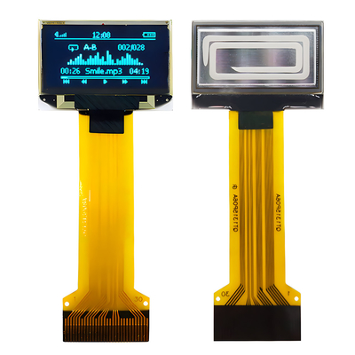 0.96 pollici 30 pin ZIF Connector OLED Thin Display Panel 128x64 Dot Matrix SPI I2C Interfaccia