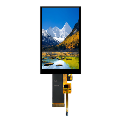 3.97-Inch 4inch IPS PCAP TFT Display 480*800 Dots Interfaccia SPI/RGB ZIF 40PIN