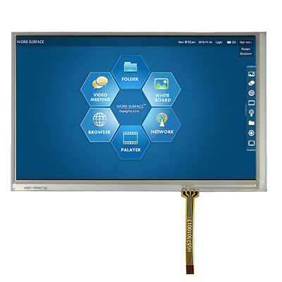 TFT industriale a 7 pollici visualizza 40 l'interfaccia di Pin 800x480 RGB con il touch screen resistente