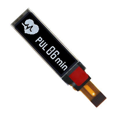 0.87 pollici modulo di visualizzazione OLED sottile 128x32 pixel Interfaccia I2C Testo bianco/azzurro