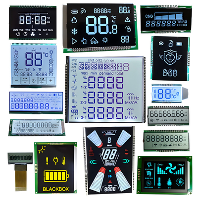 Display LCD a segmento OEM personalizzato TN STN HTN VA FSTN Riflettente