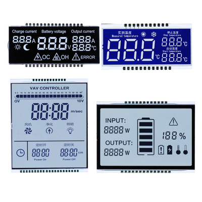 Display LCD personalizzato TN/HTN/STN/FSTN/VA Segmento monocromo Carattere grafico COG Dot Matix