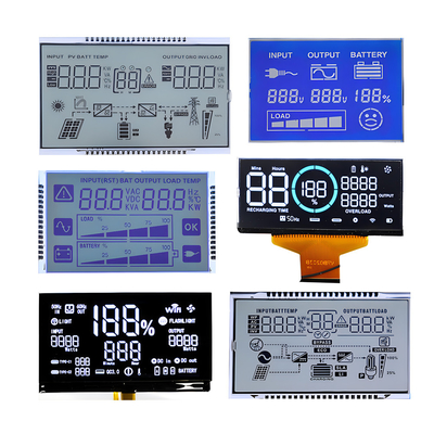 Display LCD personalizzato TN/HTN/STN/FSTN/VA Segmento monocromo Carattere grafico COG Dot Matix