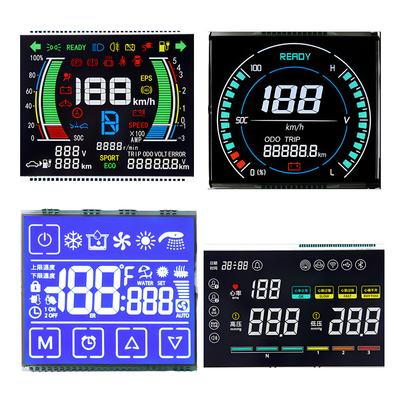 Display LCD personalizzato TN/HTN/STN/FSTN/VA Segmento monocromo Carattere grafico COG Dot Matix