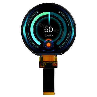 OEM Modulo di visualizzazione LCD TFT rotondo da 3,6 pollici con interfaccia RGB a risoluzione 544*506